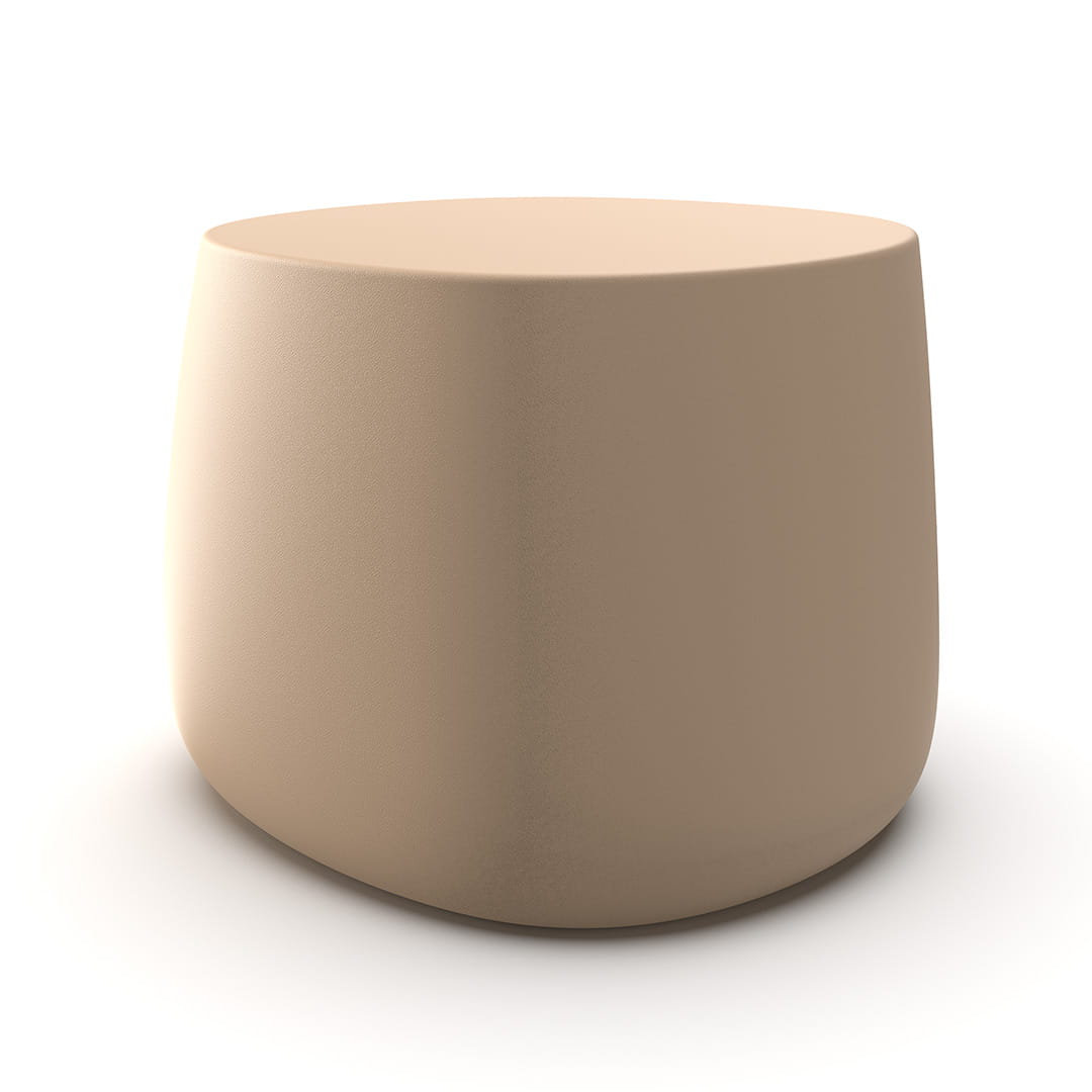 Stolik Stone jako dekoracyjny akcent we wnętrzu w stylu organic modern