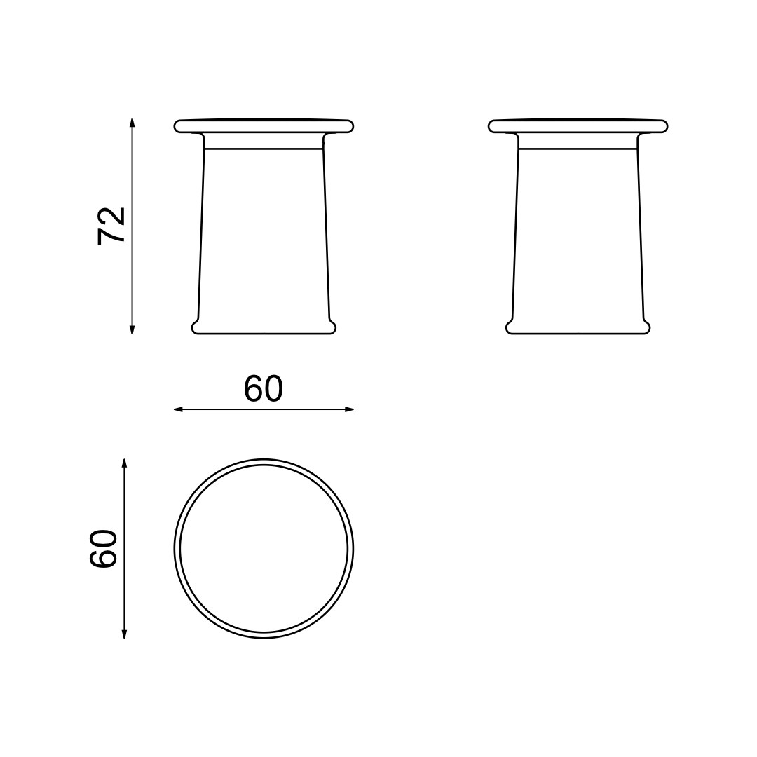 Stół LOOPE Rounder – widok 4