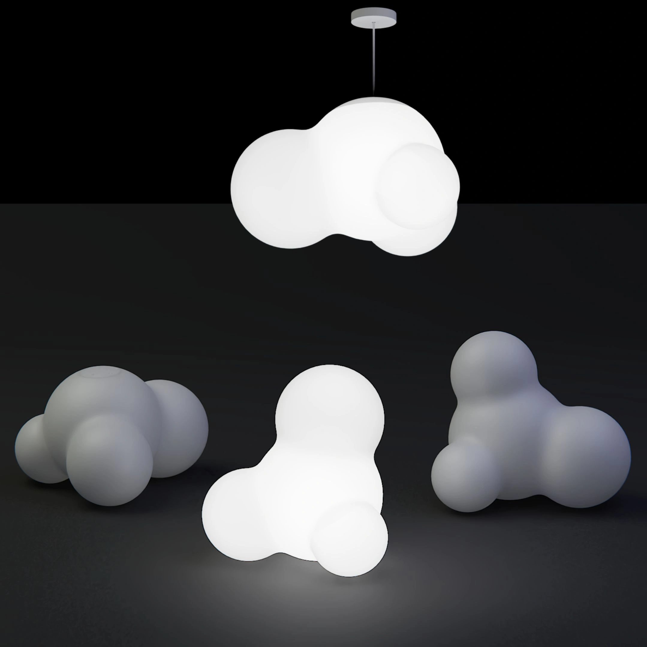 Lampa zewnętrzna POP LOOPE odporna na deszcz i słońce