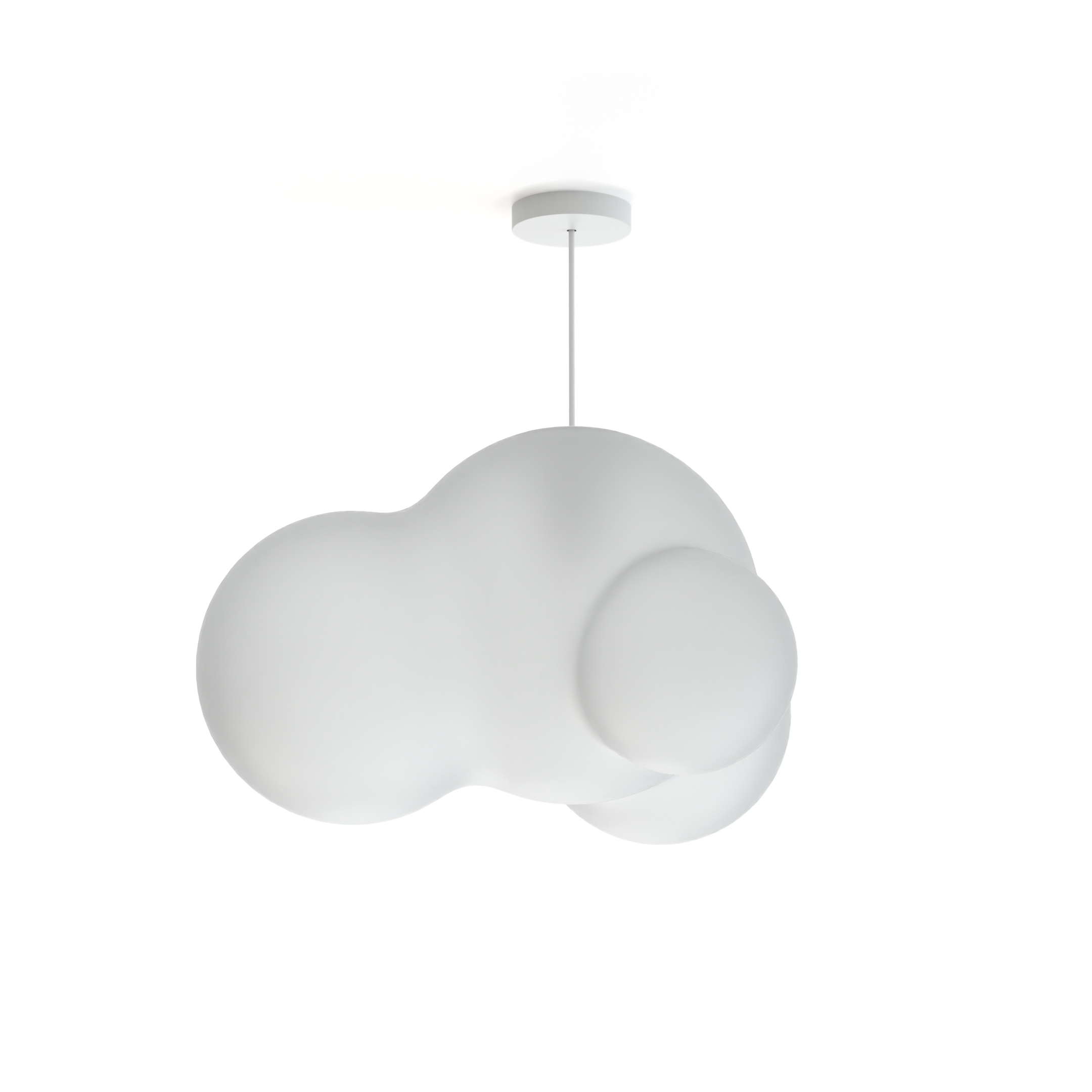 Nowoczesna lampa wisząca POP LOOPE PO8020 o rzeźbiarskiej formie