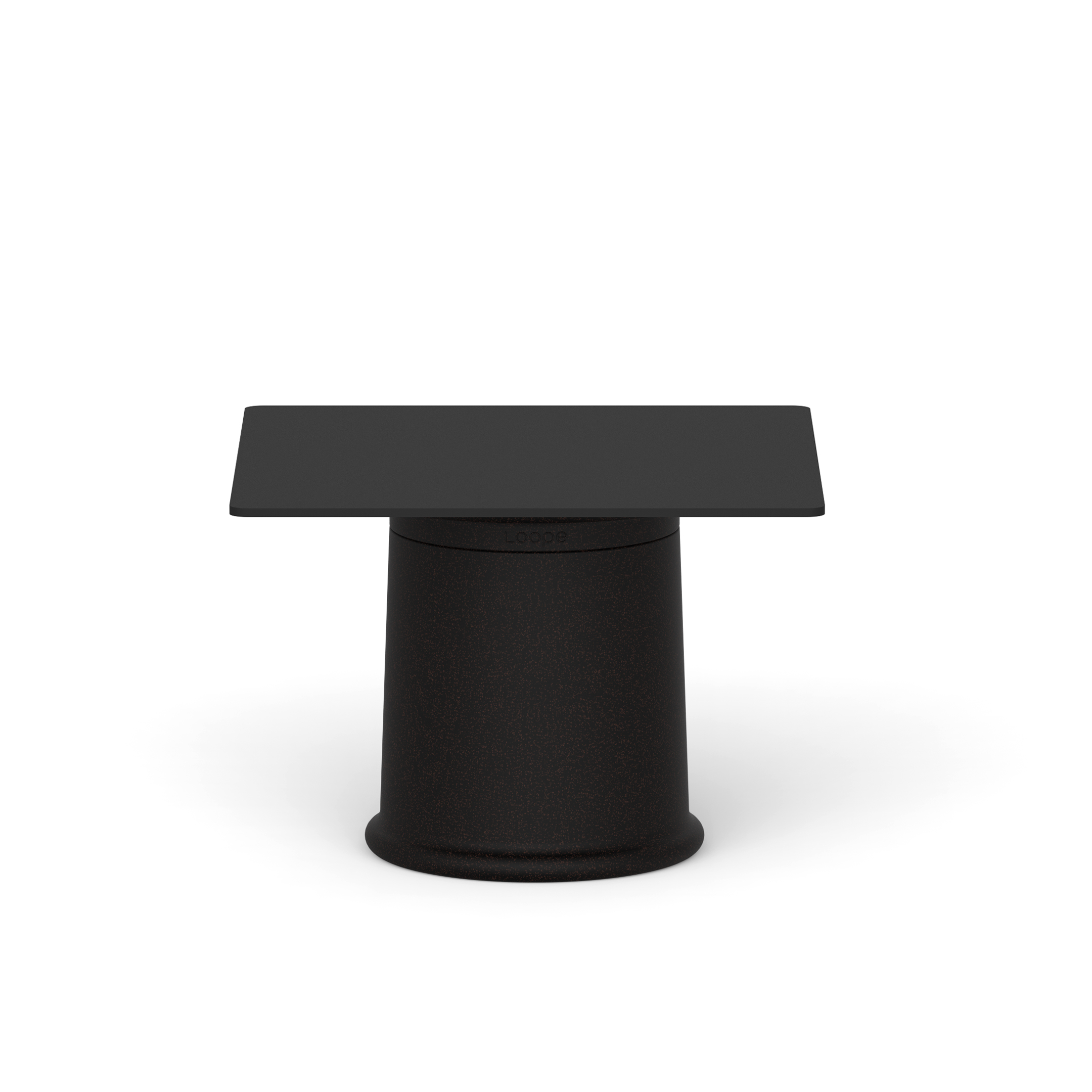 Stół LOOPE faT Table 80x80x55 cm blat HPL