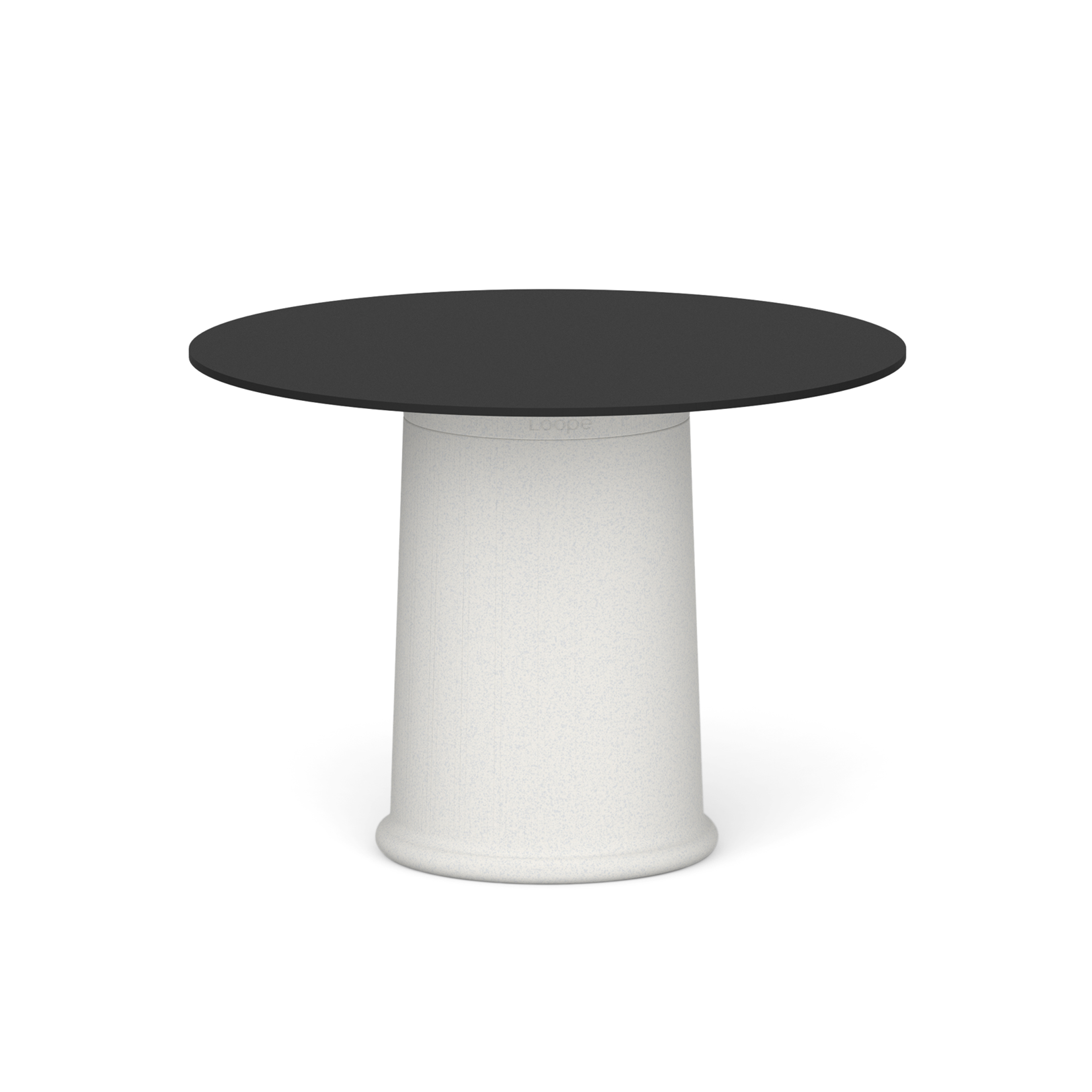 Wymiary i detale stołu LOOPE faT Table 100x71 cm