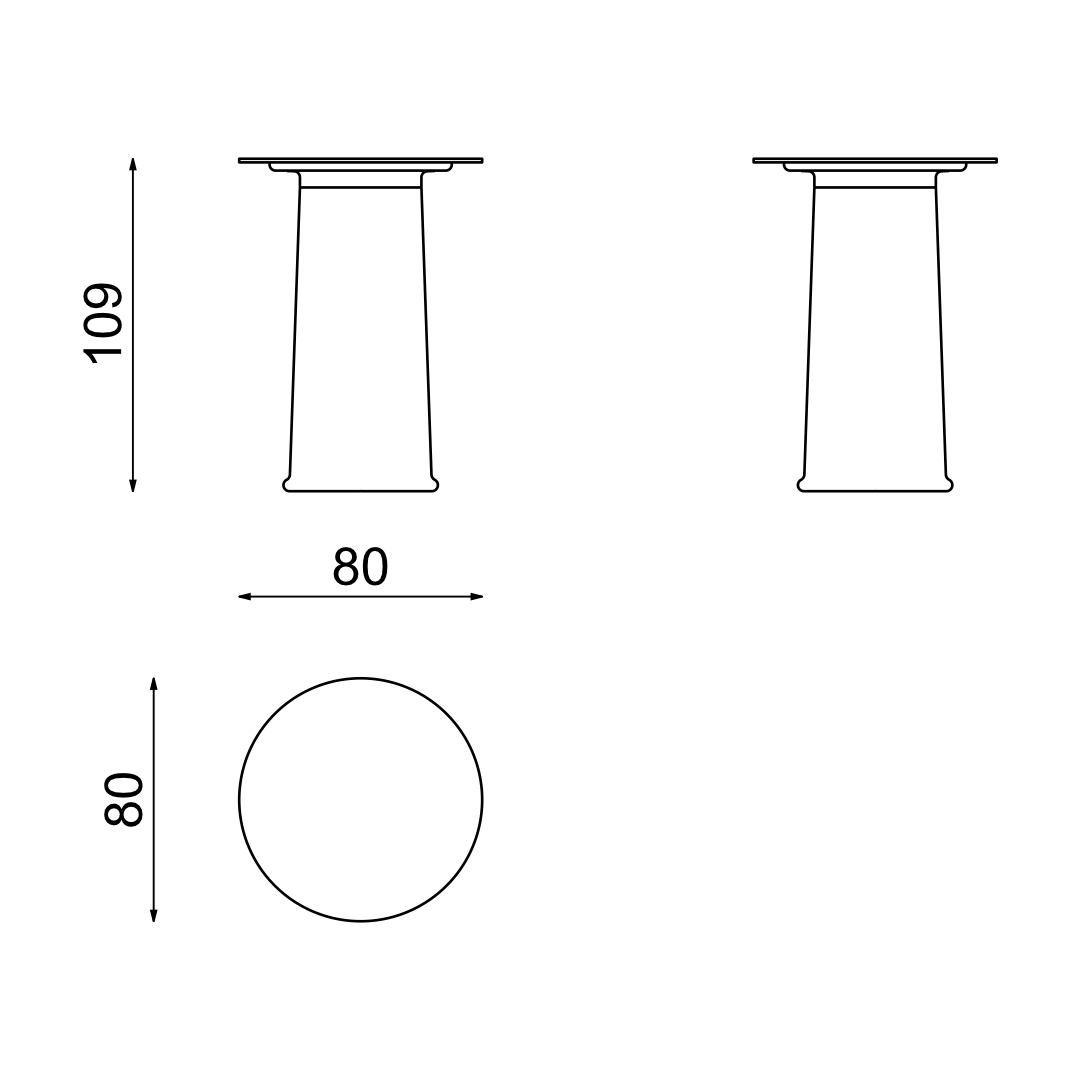 Modułowy system stołów faT Table w różnych konfiguracjach